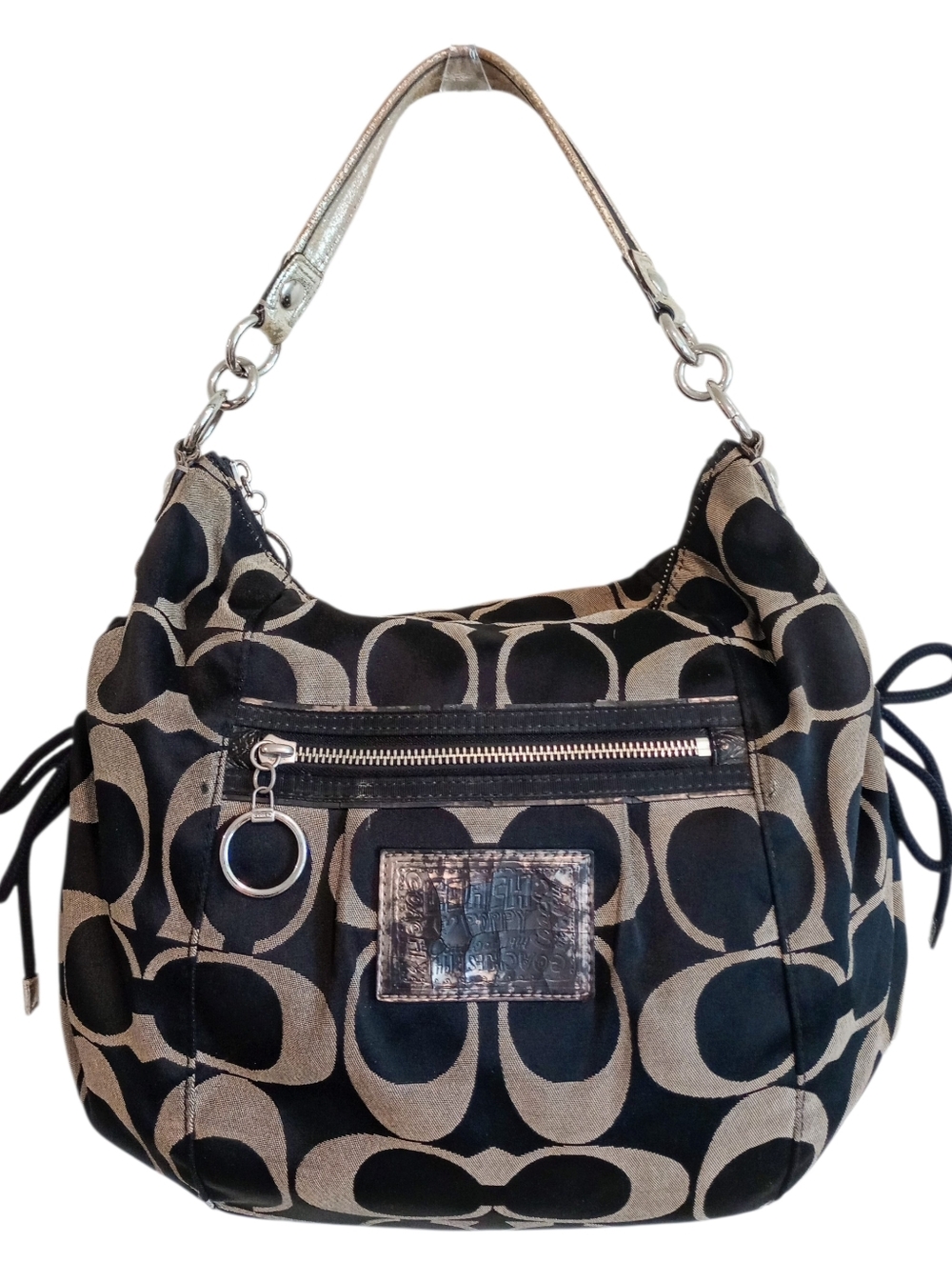 Coach Poppy Signature Hobo Style Shoulder Bag PROJECT BAG - Picture 14 of 14
